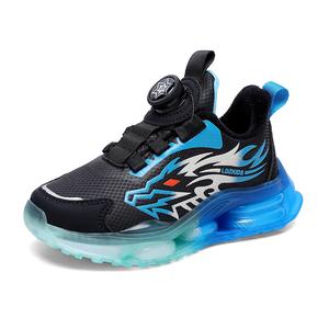 Кроссовки детские с амортизацией TONYBEAR, черный/синий