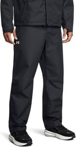 Мужские дождевые штаны Under Armour UA Stormproof Lined - водонепроницаемые и дышащие, Black-White