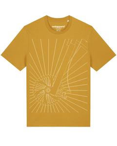 Рубашка Watapparel Fahrradspeichen, горчица