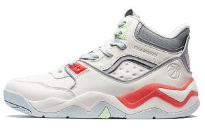 Туфли для повседневной носки женские высокие белые/серые Xtep