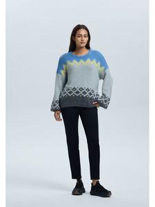 LUHTA Свитер «Heikka» светло-голубого/синего цвета