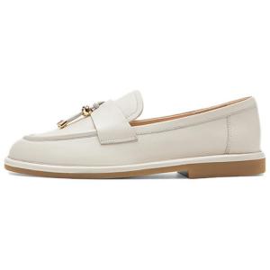 NINE WEST Лоферы женские черно-бежевые, цвет Ecru