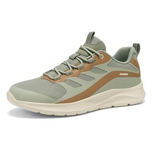 Нескользящие дышащие низкие повседневные туфли для мужчин King Jinmai, Green