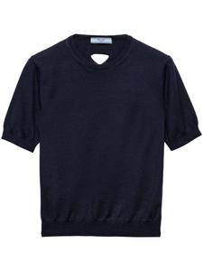 Prada шерстяной топ, синий