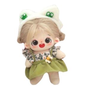 Кукла Love Of Wormwood из хлопка, реверсивная, со скелетом, плюшевая кукла высотой 20 см AIQINGCAOZHILIAN(WANJU)