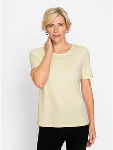 Рубашка с круглым вырезом цвета ванили WITT WEIDEN