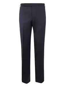 Шерстяные брюки Lardini, черный