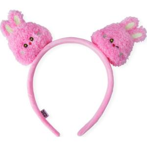 Мягкая повязка на голову NEWJEANS Bunini с мультяшным рисунком, милый аксессуар для волос, товары для кукол Line Friends, розовый