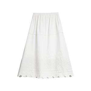 ELLE Повседневная короткая юбка Women's White