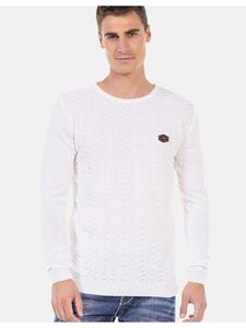 Пуловер Cipo & Baxx Pullover, белый
