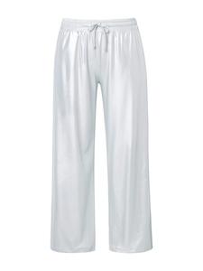 Тканевые брюки MIAMODA, серебряный