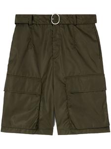 Шорты с поясом Jil Sander, зеленый