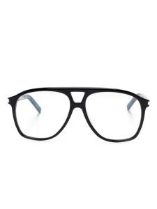 Saint Laurent Eyewear очки-пилоты, черный