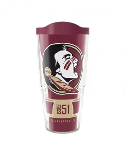 Классический стакан спиртного напитка Florida State Seminoles на 24 унции Tervis Tumbler, brown