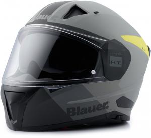 Шлем Blauer naca nf01b, Grey Matt/Yellow