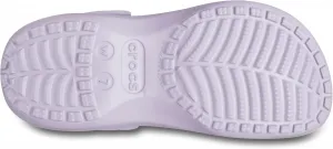 Женские сабо Crocs Classic на платформе, сиреневый