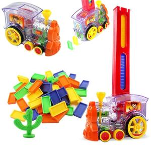 Блоки-пазлы «Локомотив» Домино 2А LUXMA