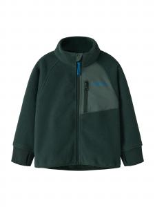 NAME IT Флисовая куртка 'NMNMOVE03' в цвете Green, Dark Green