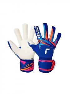 Reusch Вратарские перчатки Attract Gold X NC в расцветке 4126 sharp blu/wht/shock orng