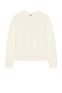 Винтажная толстовка с треугольным вырезом и круглым воротником Guess Originals, sandy shore