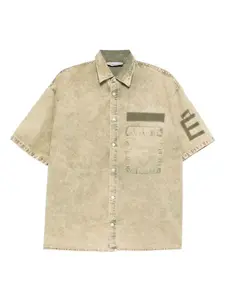 Рубашка свободного кроя Études Studio, зеленый