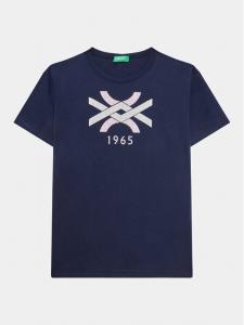 Футболка стандартного кроя United Colors Of Benetton, синий