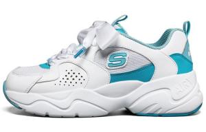 Кроссовки Skechers D'lites Female Lifestyle, белый/голубой