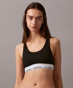 Бюстгальтер-бралетт Calvin Klein Icon из хлопка и модала с легкой подкладкой. Нижнее белье Calvin Klein QF3785AD