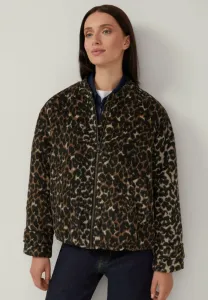 Легкая куртка с рисунком mit gerafftem saum и леопринтом S.Oliver, Sandstein