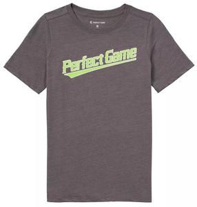 Базовая рубашка с короткими рукавами Perfect Game для мальчиков, светло-серый