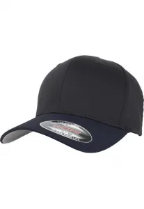 Двухцветная шерстяная кепка flexfit Flexfit, Blk/Nvy