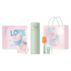 Термостакан Mi Home с откидной крышкой 480 мл Xiaomi, зеленый