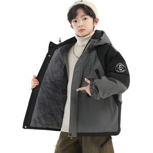 Утепленная куртка для детей 3-7 лет PROTECTCAMEL, серый