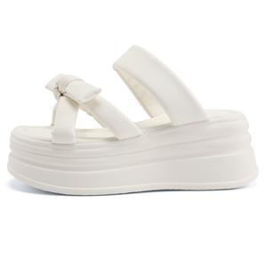 DHARRY Женские противоскользящие тапочки устойчивые к истиранию бежевые, цвет Beige