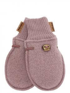 Mikk-line Шерстяные варежки розового цвета