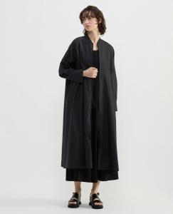 Платье с застежкой-молнией спереди в полоску из лиоцелла/печатной машинки Plain People, цвет Black