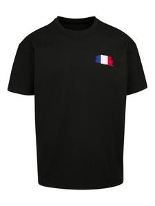 Рубашка F4NT4STIC France Frankreich Flagge Fahne, черный