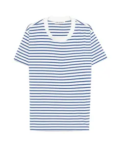 Белая полосатая футболка с круглым вырезом Our Legacy, мультиколор