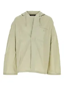 Куртка с капюшоном Marino JACQUEMUS, зеленый