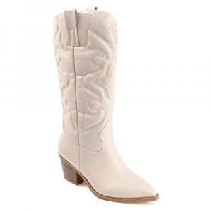 Ковбойские сапоги Chantry до колена Journee, бежевый