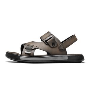 Пляжные сандалии мужские хаки G.N.SHIJIA