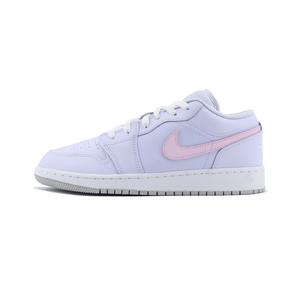 Баскетбольные кроссовки Air 1 Cobalt Bliss с противоскользящим покрытием, износостойкие, низкие, детские, подростковые Jordan, фиолетовый