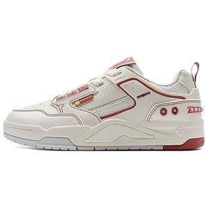 XTEP Новые легкие нескользящие и износостойкие низкие кроссовки для скейтбординга женские, белые, красные