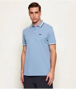 Поло Пэдди regular fit Boss Green, синий