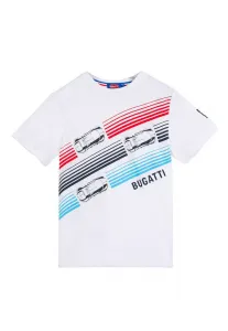 Футболка с принтом Bugatti, Bright White