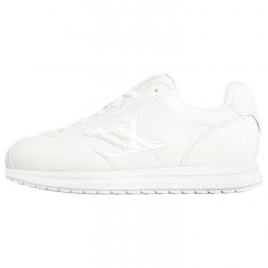 Louis Vuitton Nigo Collaboration FW25 Низкие повседневные кроссовки из мягкой коровьей кожи, унисекс, белый