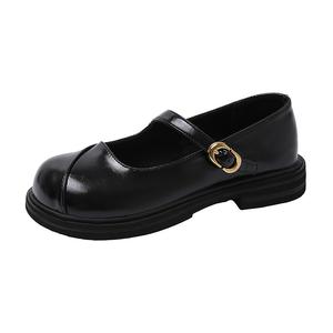 King Jinmai Женские туфли Мэри Джейн черные, цвет Black