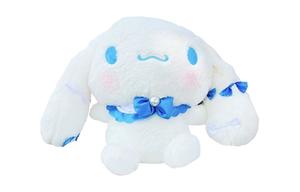 Плюшевая кукла Cinnamoroll с бантом, высота 30 см Sanrio