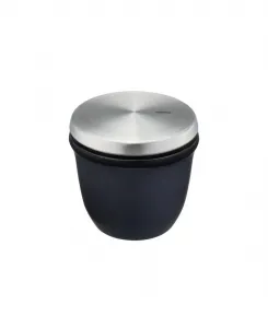 Солонка и кастрюля для специй из керамики и нержавеющей стали GEFU Legnoart, черный