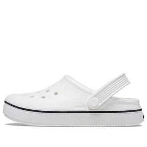 Кроссовки off court clogs 'white' Crocs, белый